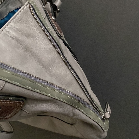 Coach Kristin Spectator North South Hobo Leather Tote Bag Style 18303 - Picture 13 of 16